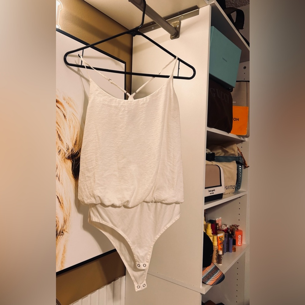 Forever 21 Cream Bodysuit